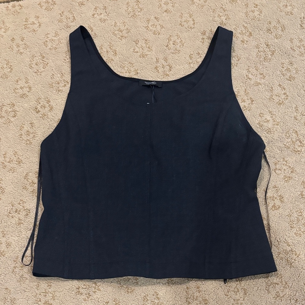 Massimo Dutti Black Tank Top